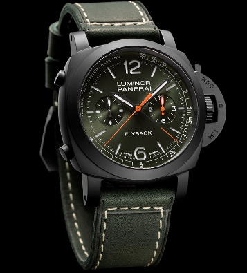 Panerai launches new limited edition Luminor Chrono Ceramic series ceramic chronograph watch